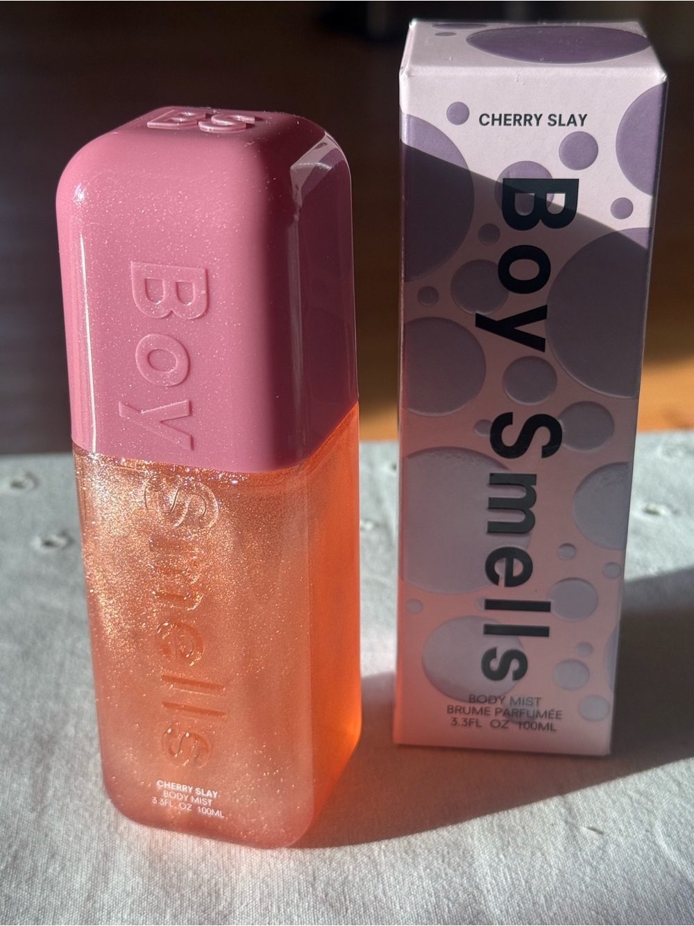 Boy Smells Cherry Slay Shimmer Body Mist 3.3 oz Limited Edition NIB